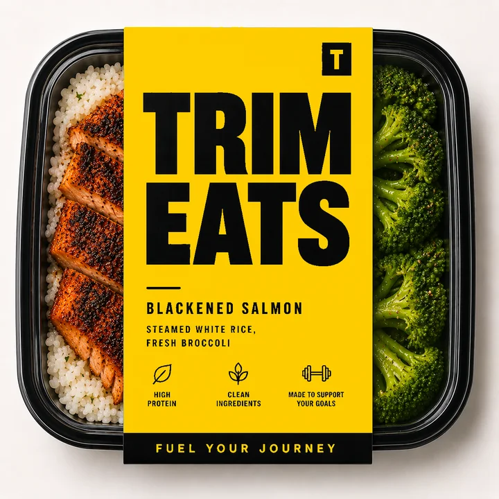 Blackened Salmon — Trim Eats meal